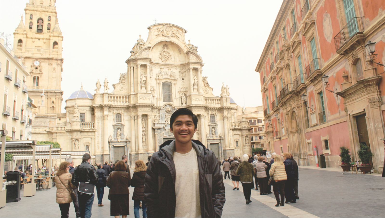  UMM student Zulfikar Bagas Anoraga who received scholarships Erasmus+ at Universidad de Murcia